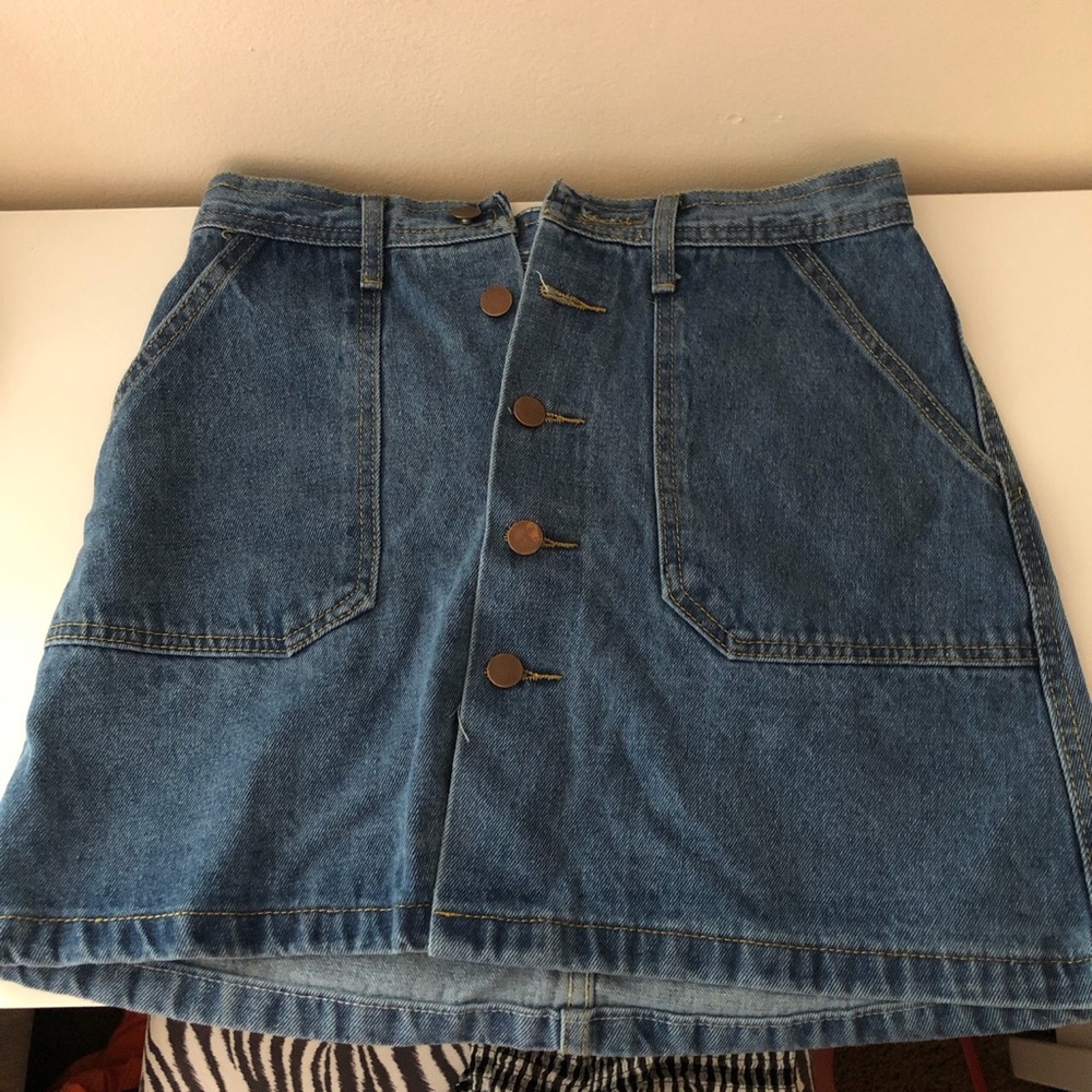 Jean skirt